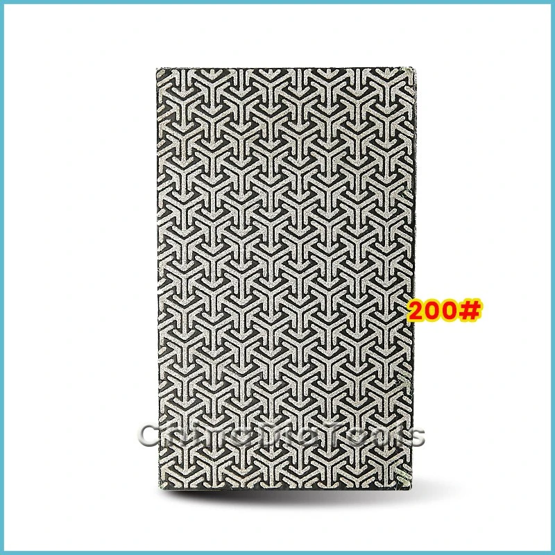 grit200-electroplated-diamond-polishing-pad-rectangle-shape