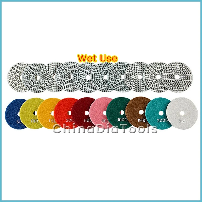 White Diamond Polishing Pads